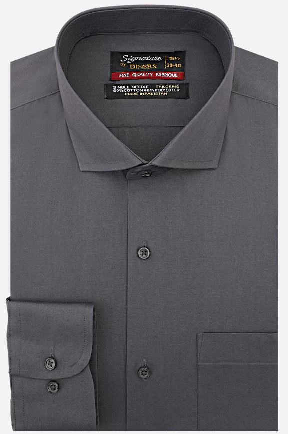 Dark Grey Formal Shirt
