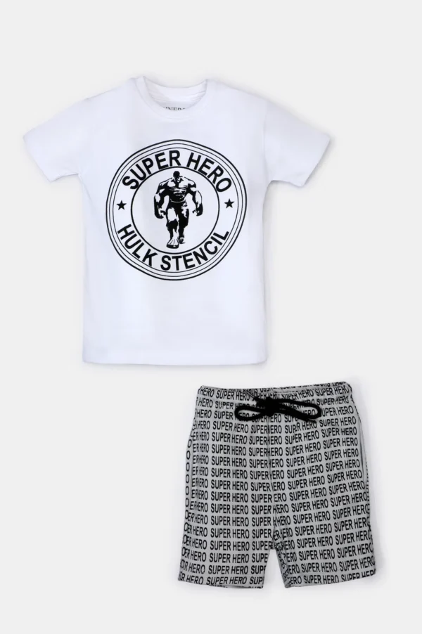 Hulk Printed Boys Combo